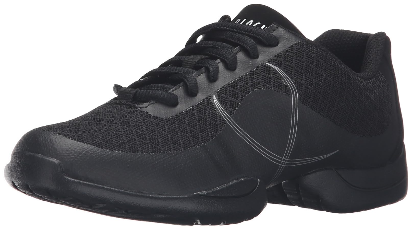 BLOCH ブラック ダンスシューズ Ladies Spark Leather & Neoprene Jazz Shoes, Black – BLOCH